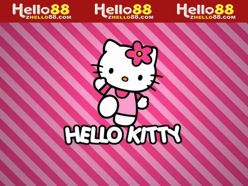 Mèo Hello Kitty hoạt hình nổi tiếng