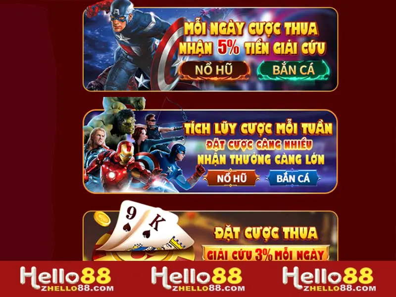 Thông tin về hoạt động khuyến mãi hoàn trả tại sảnh casino